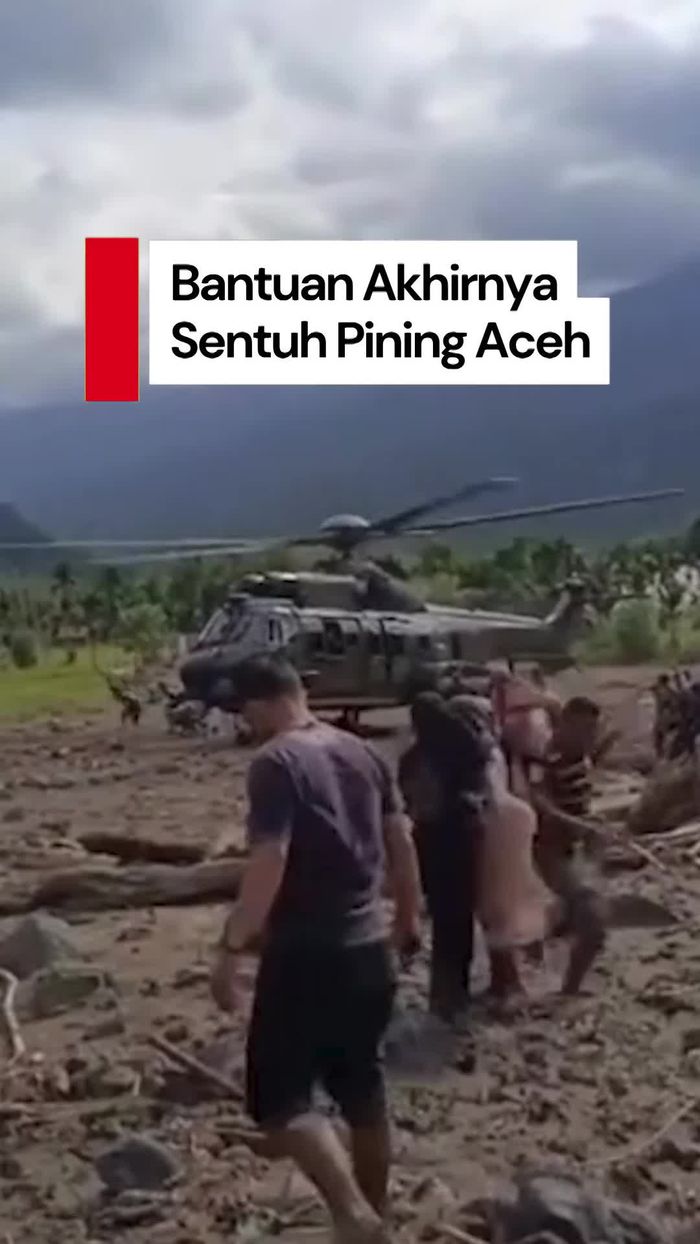 Video Heli Tembus Pining: Bantuan Akhirnya Sentuh Daerah Terisolir Banjir Aceh