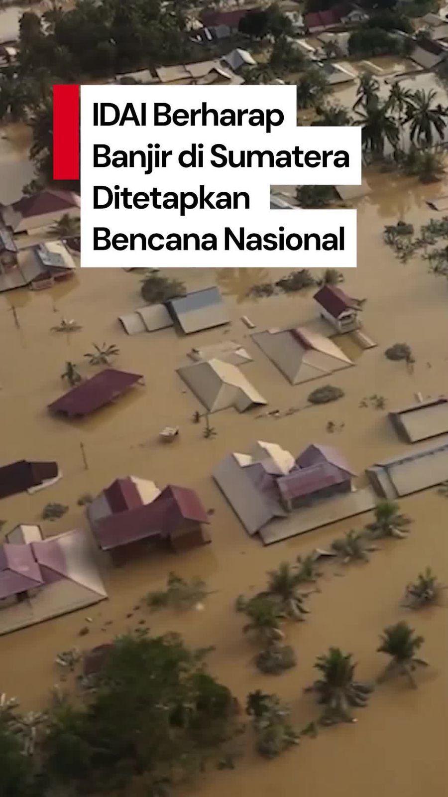 Video: IDAI Berharap Banjir di Sumatera Ditetapkan Jadi Bencana Nasional