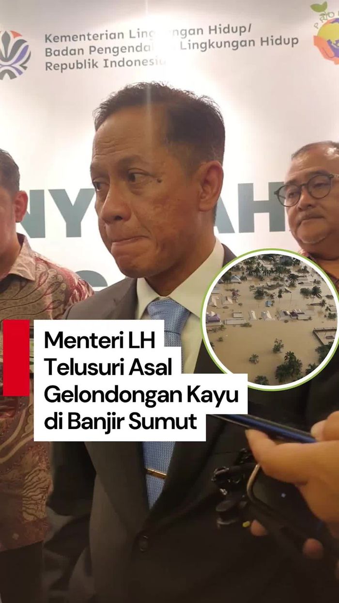 Video: Menteri LH akan Panggil 8 Perusahaan soal Gelondongan Kayu di Sumut