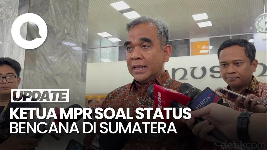 Video Muzani: Penetapan Status Bencana Nasional di Sumatera Kewenangan Presiden
