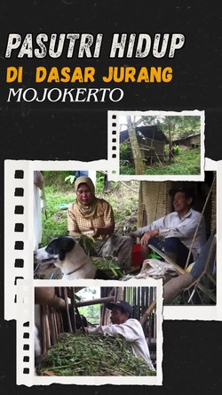 Video: Kisah Pasutri 22 Tahun Hidup di Dasar Jurang Mojokerto