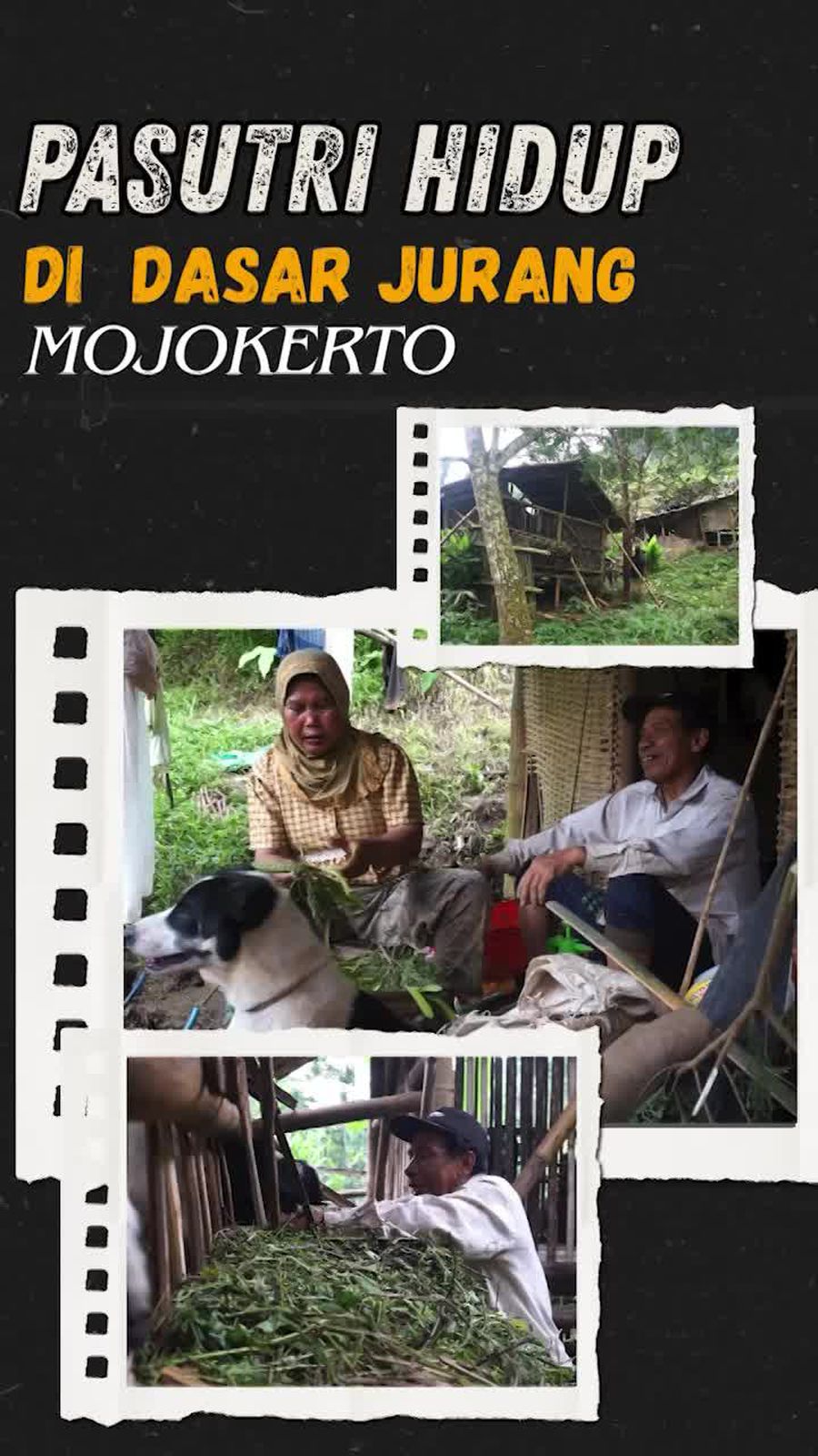 Video: Kisah Pasutri 22 Tahun Hidup di Dasar Jurang Mojokerto