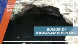 Menyebrangi Sumur Pusintasi yang Surut saat Pasang di Palu  