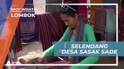 Melihat Proses Pembuatan Selendang Khas dari Kapas di Desa Sasak Sade  