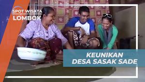 Menyaksikan Keunikan Memperlihatkan Ibu-Ibu Mengepel dengan Kotoran Kerbau di Lombok  