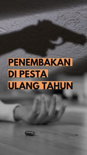 Video: Mencekam! Penembakan Massal di Pesta Ulang Tahun di California