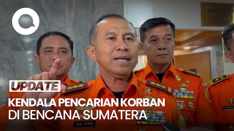 Video: Basarnas Ungkap Kendala Pencarian Korban Hilang di Bencana Sumatera