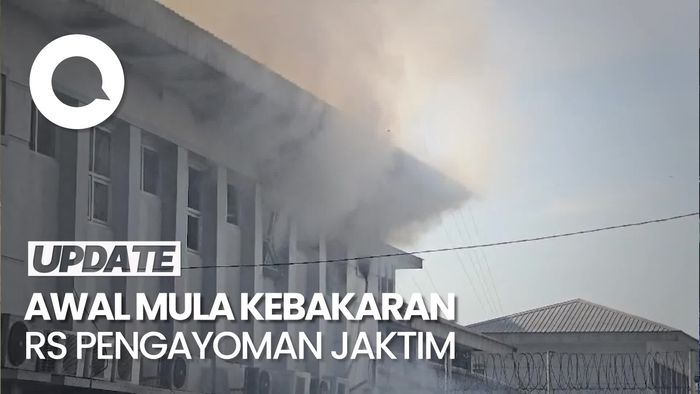 Video: Kebakaran RS Pengayoman Berasal dari Gudang Logistik