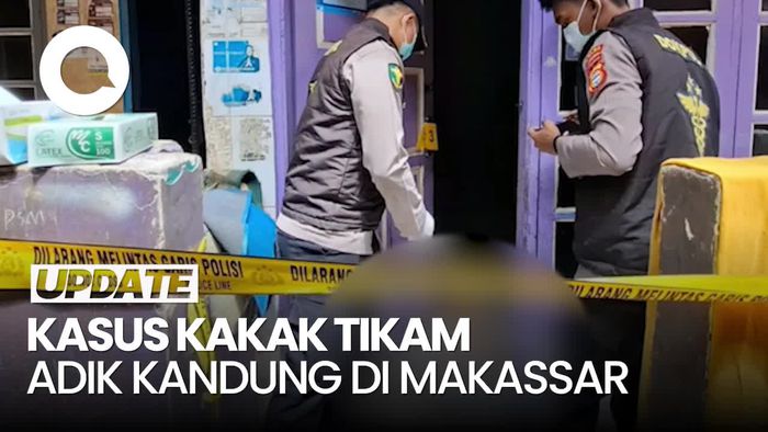Video: Kakak Tikam Adik hingga Tewas di Makassar, Pelaku Diburu