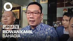 Video RK Rampung Diperiksa KPK soal Bank BJB: Bahagia Bisa Klarifikasi