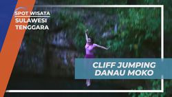 Menikmati Sensasi Cliff Jumping di Danau Moko, Sulawesi Tenggara  