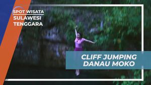 Menikmati Sensasi Cliff Jumping di Danau Moko, Sulawesi Tenggara  