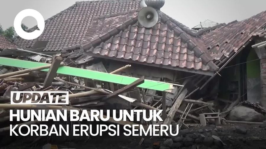 Video: Pemkab Lumajang Siapkan Hunian Tetap Baru untuk Korban Erupsi Semeru