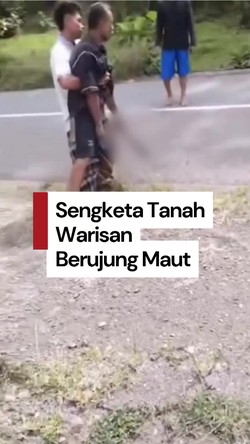 Video: Kakak Bacok Adik hingga Tewas di Mamuju gegara Warisan
