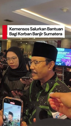 Video: Mensos Janjikan Santunan untuk Korban Banjir Sumatera