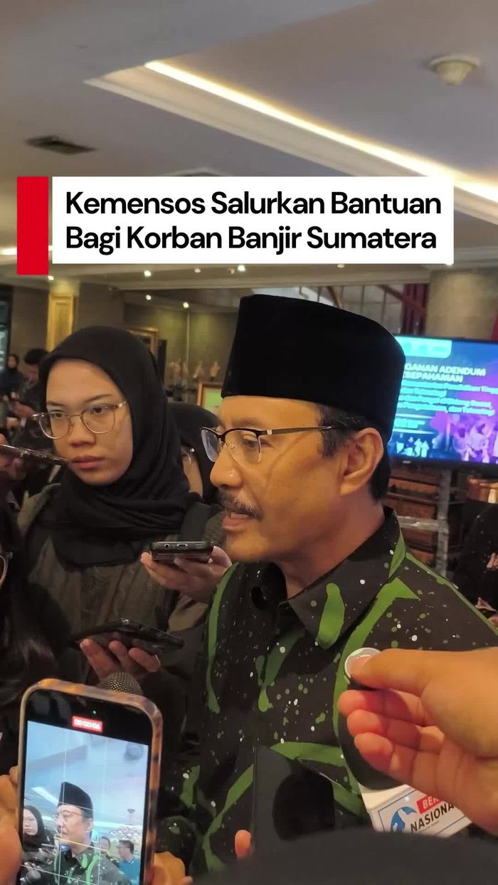 Video: Mensos Janjikan Santunan untuk Korban Banjir Sumatera