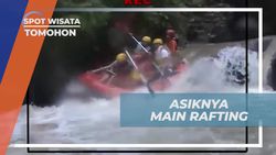 Mengalami Sensasi Arung Jeram di Sungai Waraney, Tomohon, Sulawesi Utara  
