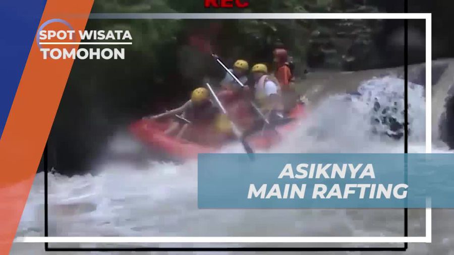 Mengalami Sensasi Arung Jeram di Sungai Waraney, Tomohon, Sulawesi Utara  