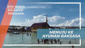 Menikmati Ayunan Raksasa yang Menantang di Pantai Sulawesi Tenggara  