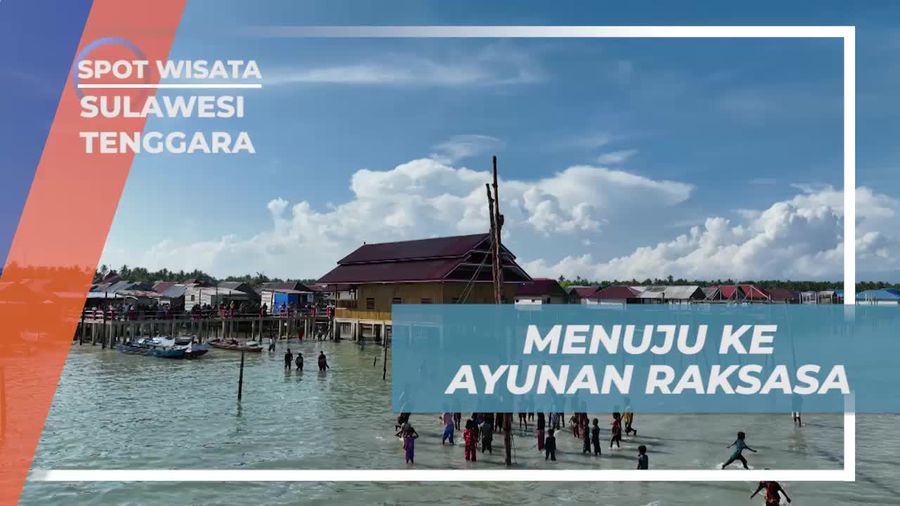 Menikmati Ayunan Raksasa yang Menantang di Pantai Sulawesi Tenggara  