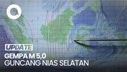 Video: Gempa M 5,0 Guncang Nias Selatan