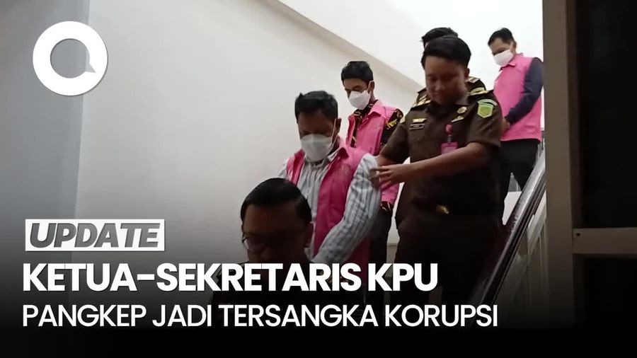 Video: Ketua-Sekretaris KPU Pangkep Jadi Tersangka Korupsi Pilkada 2024