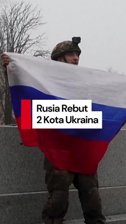 Video: Rusia Ambil Alih Kota Pokrovsk-Vovchansk Ukraina