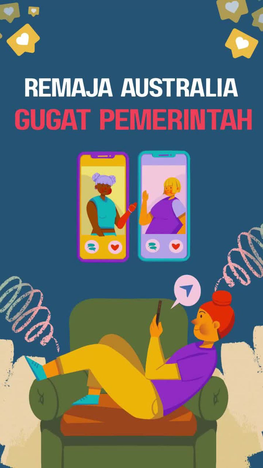 Video: Remaja Australia Lawan Pemerintah Terkait Pembatasan Media Sosial