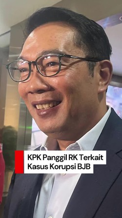 Video KPK Panggil RK Terkait Kasus Korupsi BJB, Kuasa Hukum Pastikan Hadir