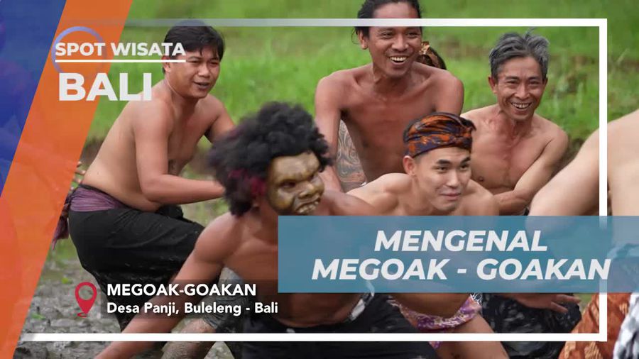Mengenal Permainan Tradisional Megoak-Goakan di Bali  