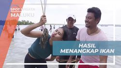 Menangkap Ikan Saat Festival Meti Kei di Maluku  