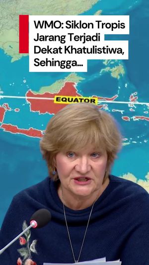 Video Badan Meteorologi PBB soal Siklon Tropis Senyar Hantam Indonesia