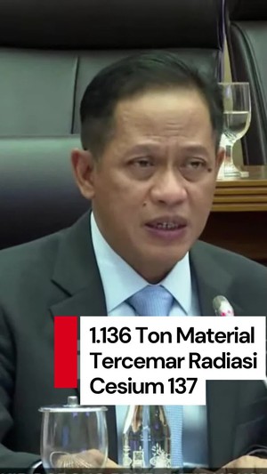 Video Menteri LH Sebut Satu Titik Radiasi Diduga Tertanam di Fondasi Rumah