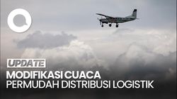 Video Percepat Distribusi, BNPB Lakukan Modifikasi Cuaca di Sumatera