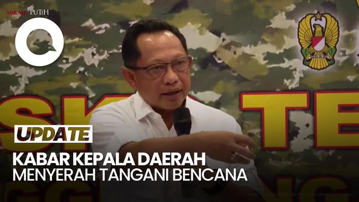 Video: Mendagri soal Kabar Kepala Daerah Menyerah Tangani Bencana 