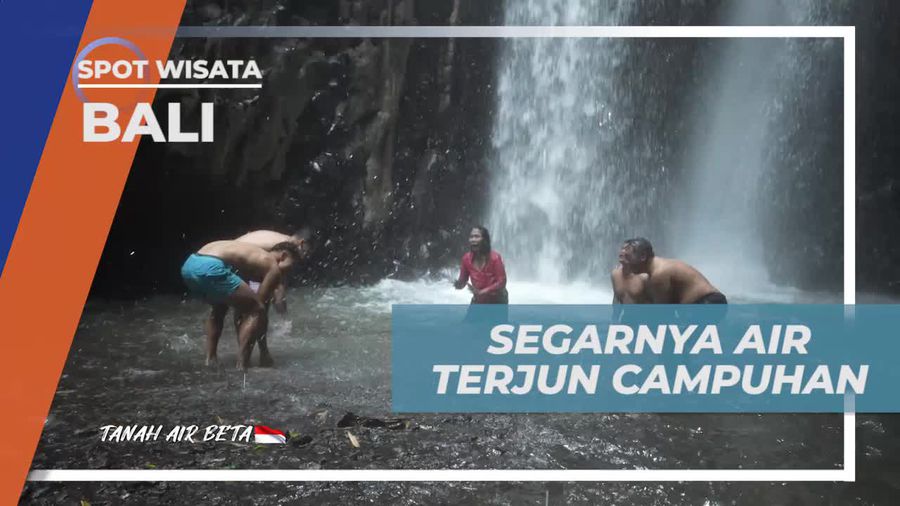 Menikmati Kesegaran Air Terjun Campuhan di Bali  