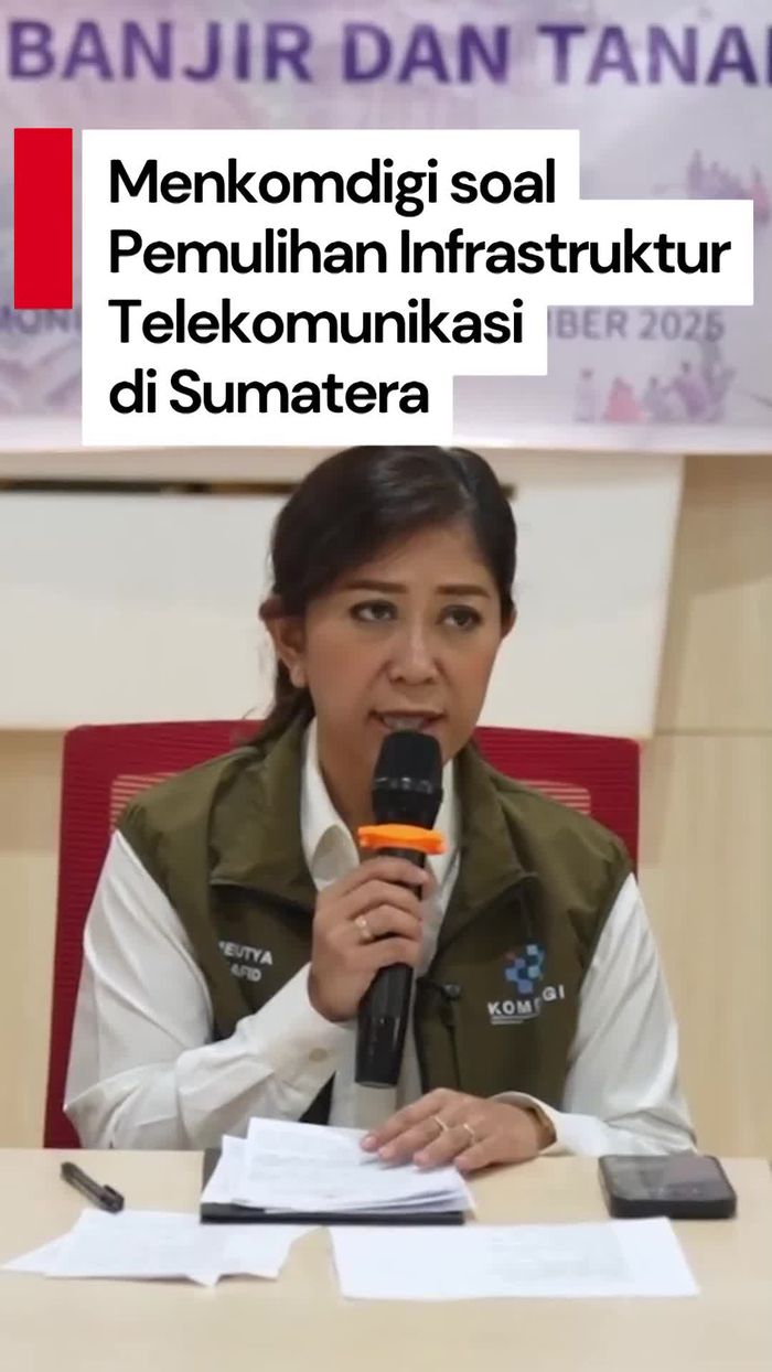 Video: Menkomdigi Kejar Pemulihan Sinyal Internet di Lokasi Banjir Sumatera