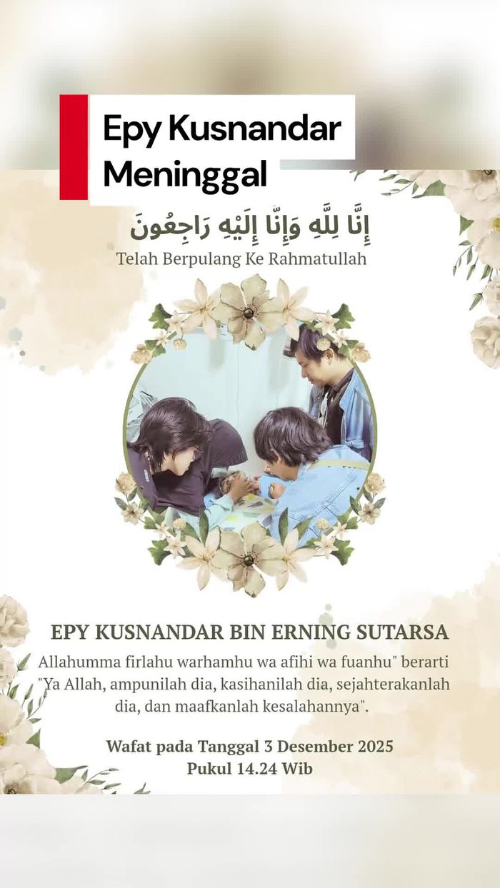 Video: Kabar Duka! Epy Kusnandar Meninggal Dunia