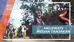 Melalui Medan Tanjakan dengan Sepeda Gunung di Kupang, NTT dan Menantang Rintangan