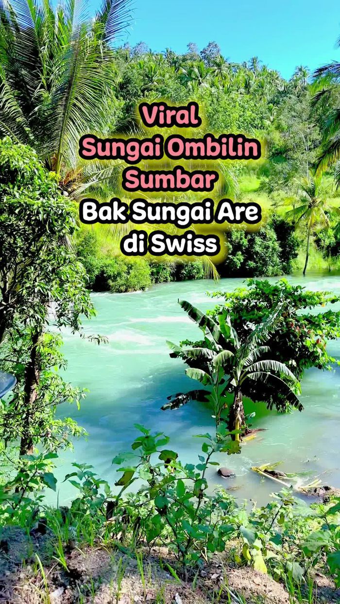 Video: Bak Sungai Aare Swiss Rasa Lokal? Cek Sungai Ombilin di Sumbar!