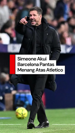 Video Diego Simeone Legawa Meski Atletico Dicukur Barcelona