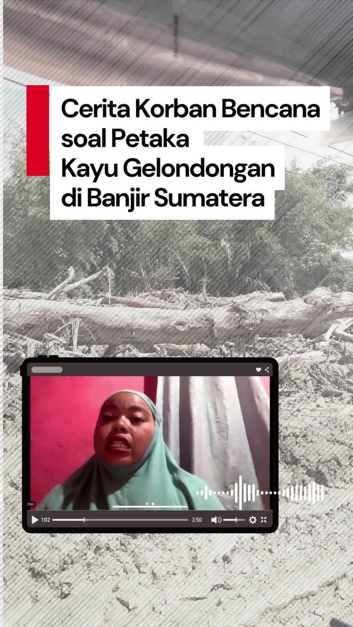 Video Kesaksian Korban Banjir Sumatera: Kampung Itu Rata dengan Kayu