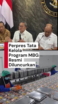 Video: Pemerintah Luncurkan Perpres Tata Kelola MBG