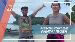 Menikmati Pesona Pantai Iboeh dengan Pasir Putih dan Laut Biru di Aceh  