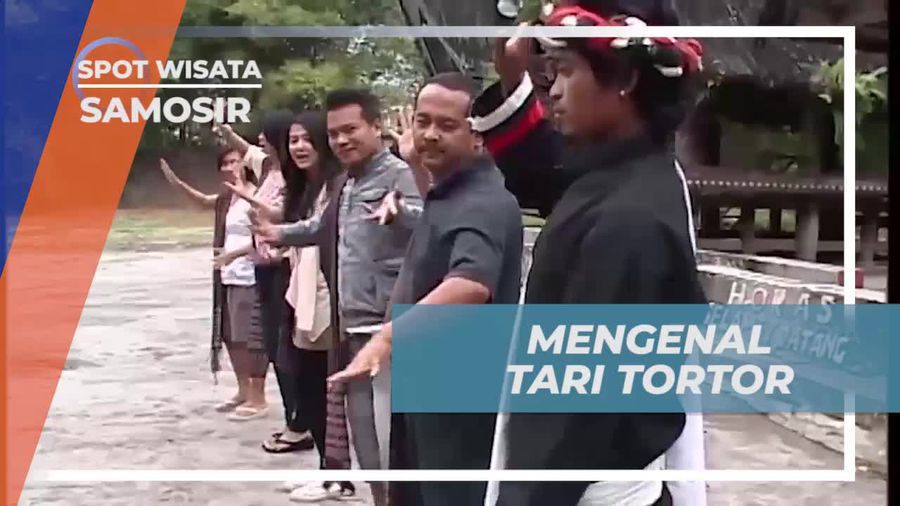 Belajar Tari Tortor di Desa Simamindo, Samosir  