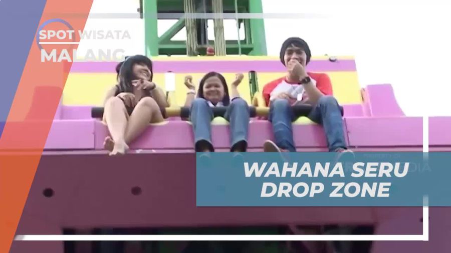  Menantang Nyali di Wahana Seru Drop Zone di Malang  
