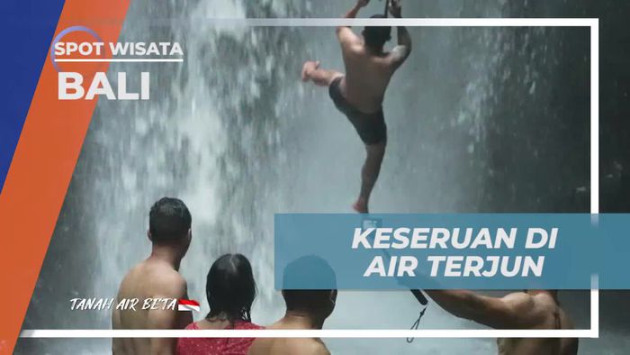 Mengikuti Serunya Bermain dan Berenang di Air Terjun Campuhan Bali  