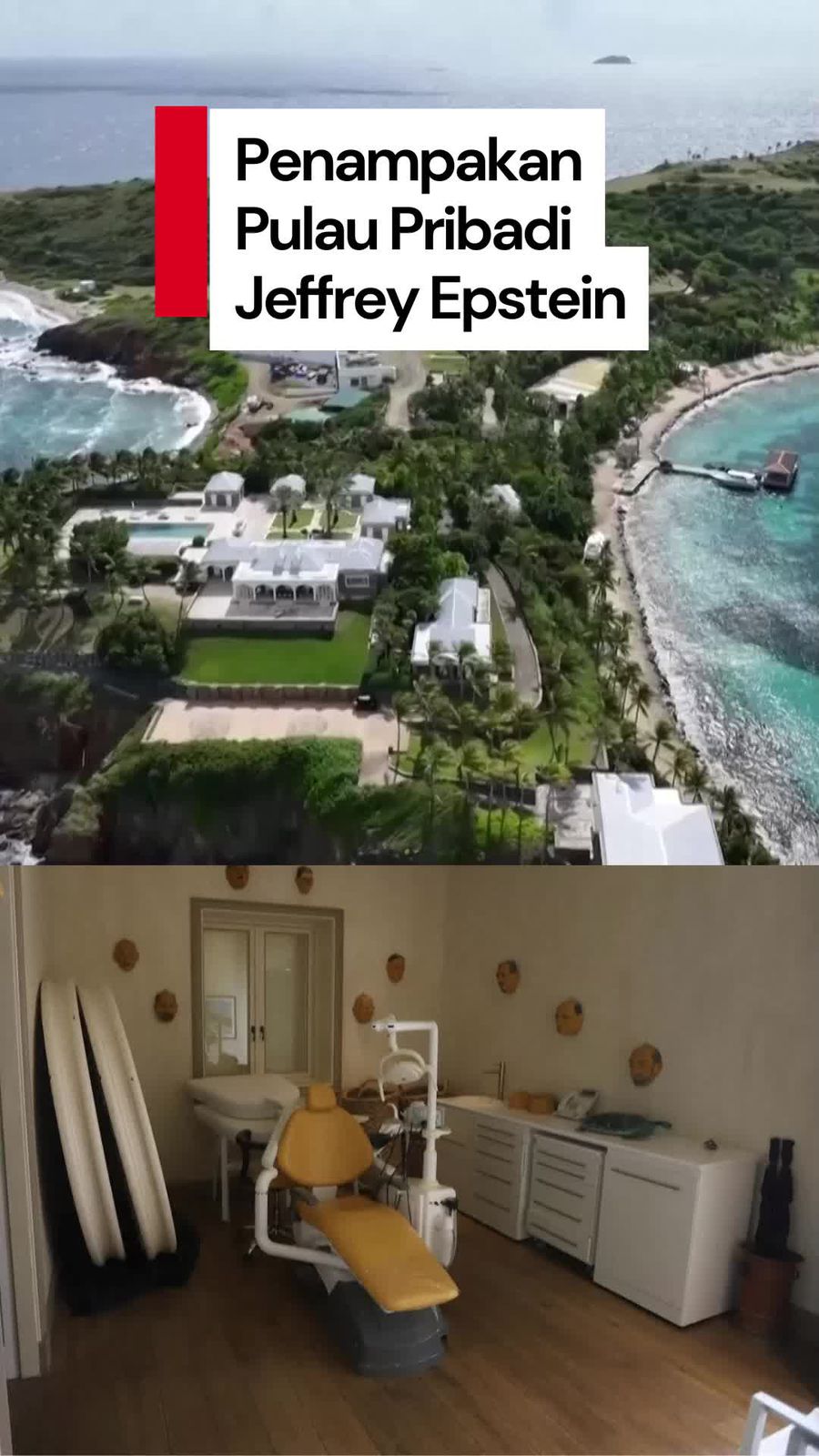 Video: Jeroan Pulau Pribadi Pelaku Kejahatan Seksual AS Jeffrey Epstein