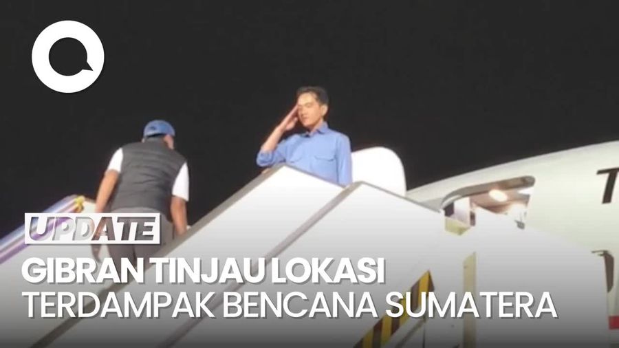 Video: Gibran Terbang ke Sumatera Tinjau Lokasi Terdampak Bencana