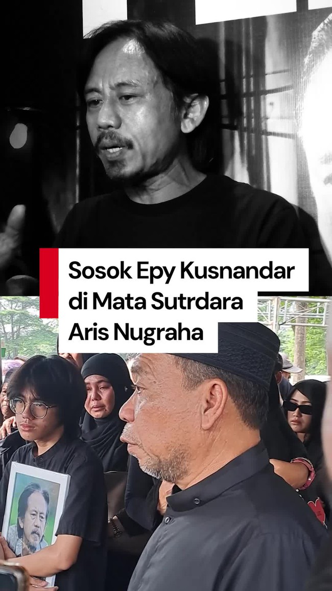 Video Aris Nugraha Kenang Epy Kusnandar: Aktor Jagoan Saya